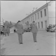 Alger. Prise de commandement au BRA.