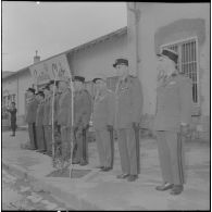 Alger. Prise de commandement au BRA.