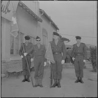 Alger. Prise de commandement au BRA.