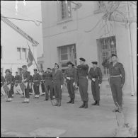 Alger. Prise de commandement au BRA.