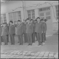 Alger. Prise de commandement au BRA.