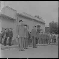 Alger. Prise de commandement au BRA.