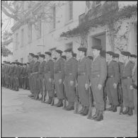 Alger. Prise de commandement au BRA.