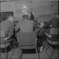 La Reghaïa. Salle opérationnelle des transmissions.