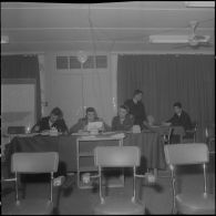 La Reghaïa. Salle opérationnelle des transmissions.