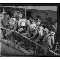 Le port militaire de Corfou, mai 1916.