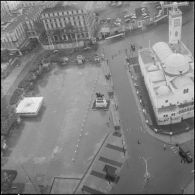 Alger. Vue aérienne le jour du "cessez-le-feu".