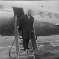 La Reghaïa. Arrivée de Christian Fouchet.