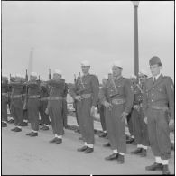 Rocher Noir. Cérémonie de passation des pouvoirs entre Jean Morin et Christian Fouchet.