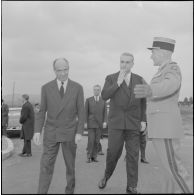 Rocher Noir. Arrivée de Jean Morin et Christian Fouchet.