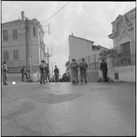 Alger. Bouclage du quartier des Tagarins et du Télemly par les gendarmes.