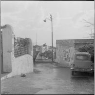 Alger. Bouclage du quartier des Tagarins et du Télemly par les gendarmes et le Régiment d'infanterie de marine (RIMa).