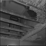 Alger. Attentat au plastic au journal d'Alger par l'OAS (Organisation armée secrète).