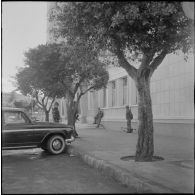 Bouclage du centre d'Oran.
