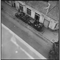 Bouclage du centre d'Oran.