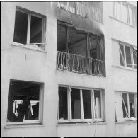 Alger. Attentat au plastic aux contributions directes.