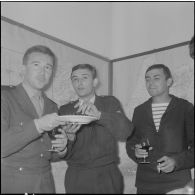 La Reghaïa. Pot à l'école militaire d'infanterie (EMI).