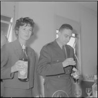 La Reghaïa. Pot à l'école militaire d'infanterie (EMI).