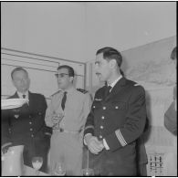 La Reghaïa. Pot à l'école militaire d'infanterie (EMI).