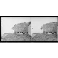 NE. Ostende. Batterie allemande Heiltritz. Profil extérieur de l'observatoire. [légende d'origine]