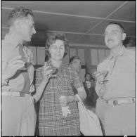 El Biar. Prise d'armes. Cocktail.