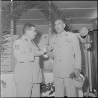 El Biar. Prise d'armes. Cocktail.