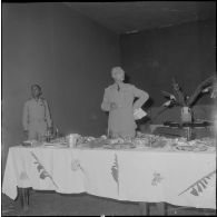 Commémoration du 14 Juillet 1962. Discours d'une autorité militaire.