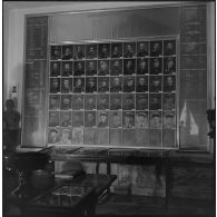 Salle d'honneur de la caserne du 1er régiment étranger d'infanterie (REI) à Sidi-bel-Abbès.