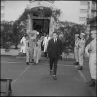 Obsèques de mademoiselle Guelsucci à la chapelle de l'hôpital Maillot à Alger.