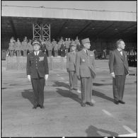 Prise d'armes interarmées à l'occasion du 11 Novembre 1962.