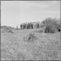 1er bataillon du 26ème régiment d'infanterie (RI) au camp des anglais.