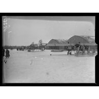 Le Frétoy (Oise), camp d'aviation. Le champ d'aviation. [légende d'origine]