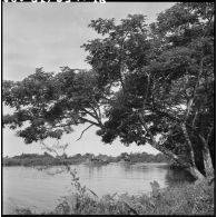 Arrivée du peloton de reconnaissance composé de vedettes blindées du 4e régiment de dragons.