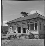 Poste militaire français de Vinh Loi dans le secteur de My Tho.