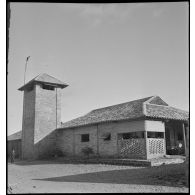 Poste militaire français de Tran Binh Dien, dans le secteur de My Tho.