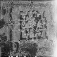 Vue aérienne du temple Bayon.