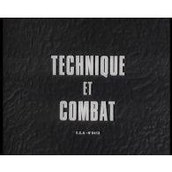Technique et combat.