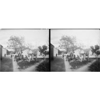 1287. Mon premier [illisible] aux chasseurs. [légende d'origine]