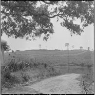 Le poste de Kon Braih (province de Kontum).
