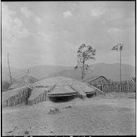 Le poste de Kon Braih (province de Kontum).
