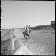 Courses hippiques à Phu Tho.