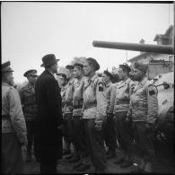 Prise d'armes avec le RBFM à Clézentaine.