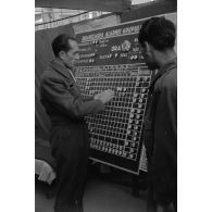 Un tableau récapitule les activités du 9e groupe de chasse roumain (Grupul 9).