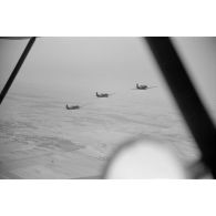 Une mission aérienne de chasseurs roumains IAR 80 du Grupul 9.