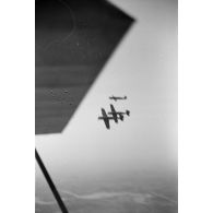 Une mission aérienne de chasseurs roumains IAR 80 du Grupul 9.