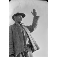 Pêcheurs roumains sur les rives de la mer Noire.