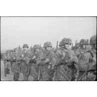 Manœuvres des parachutistes de la 3.Fallschirmjäger.Division dans les monts d'Arrée.