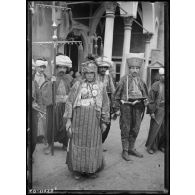 Constantinople. Le Chef des Janissaires. [légende d'origine]