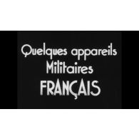 Quelques appareils militaires français.