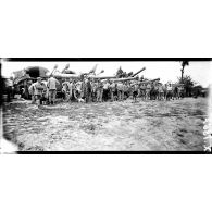 Le secteur de la 1re armée en Flandre en juillet 1917.
